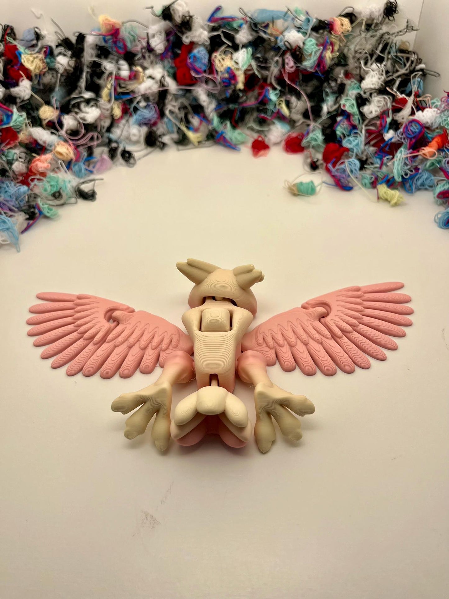 Articulated Owl STL – Bewegliche Eule mit Flügelschlag für 3D-Druck