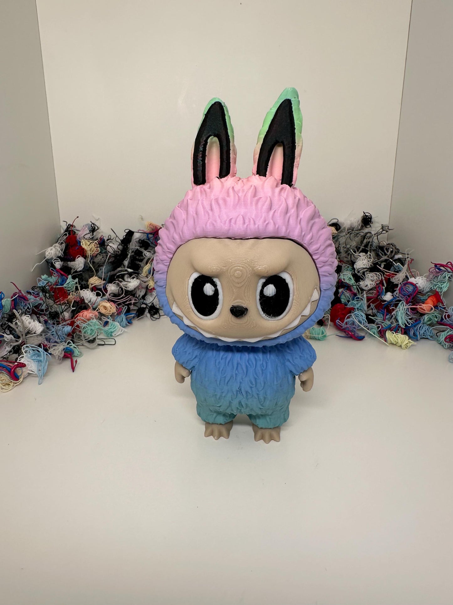 La Bubu STL Set – 2 Figures, Scalable & Keyring Eyelet, DIY Assembly, Family