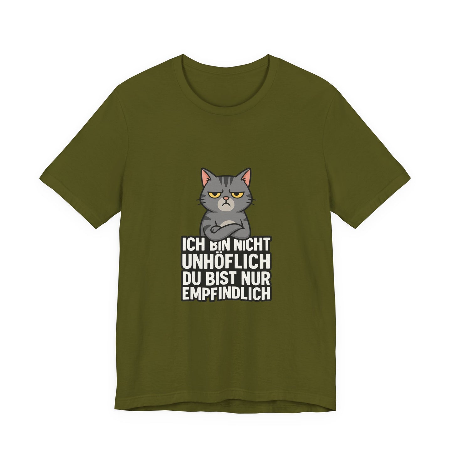 Sarkastisches Katzen Shirt – Unhöflich