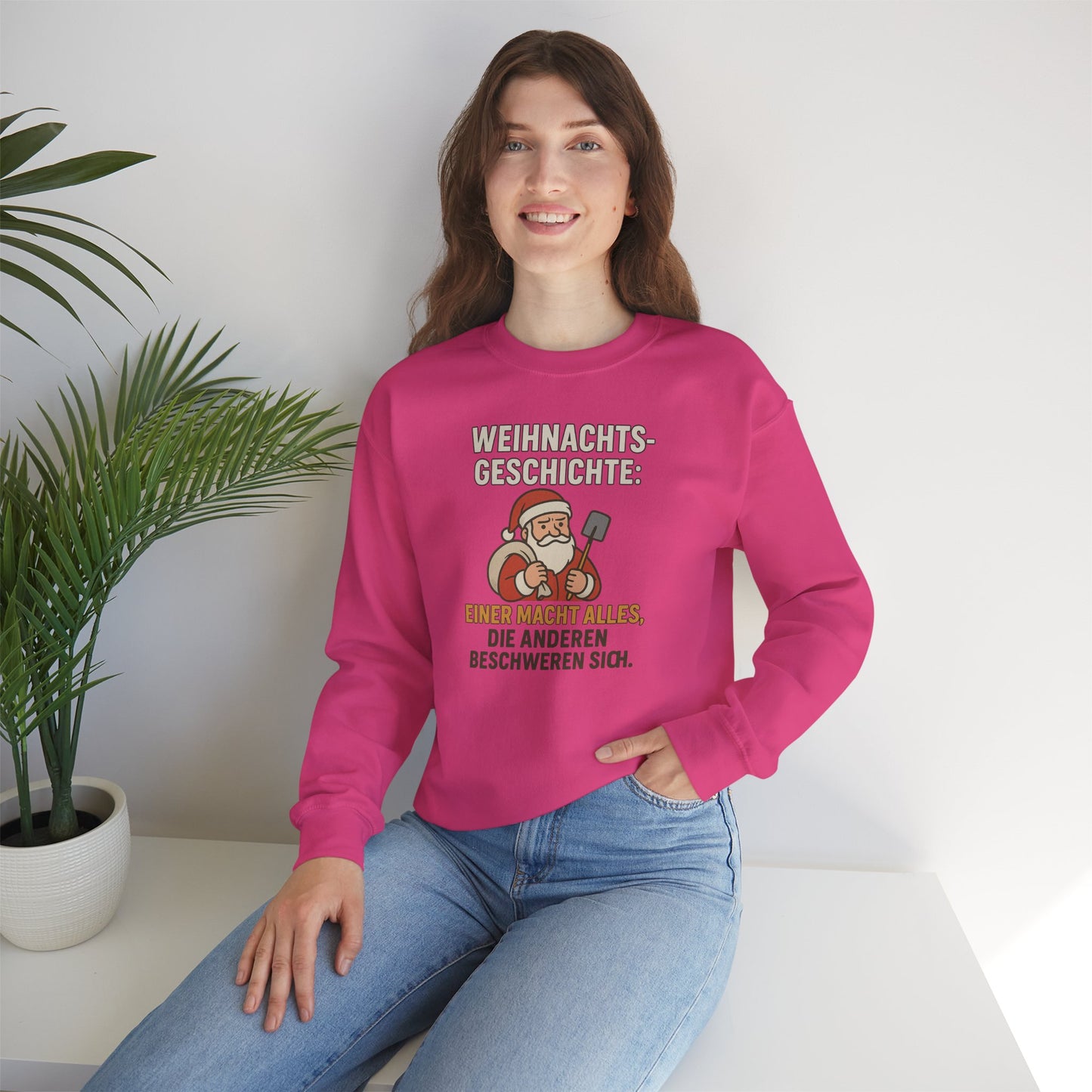 Sweatshirt wahre Weihnachtsgeschichte