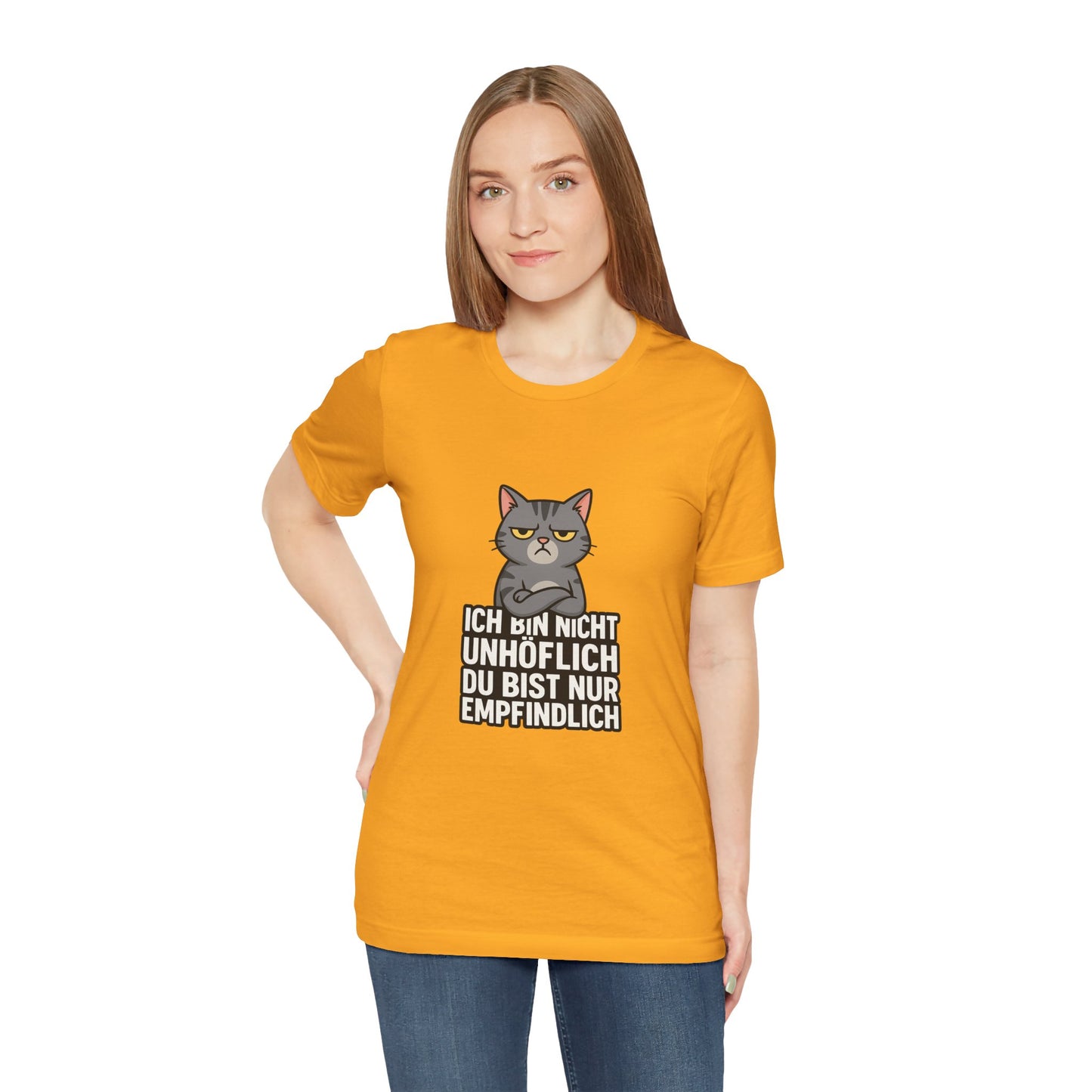Sarkastisches Katzen Shirt – Unhöflich