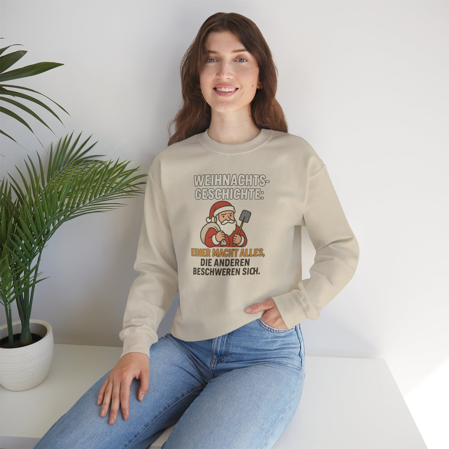 Sweatshirt wahre Weihnachtsgeschichte