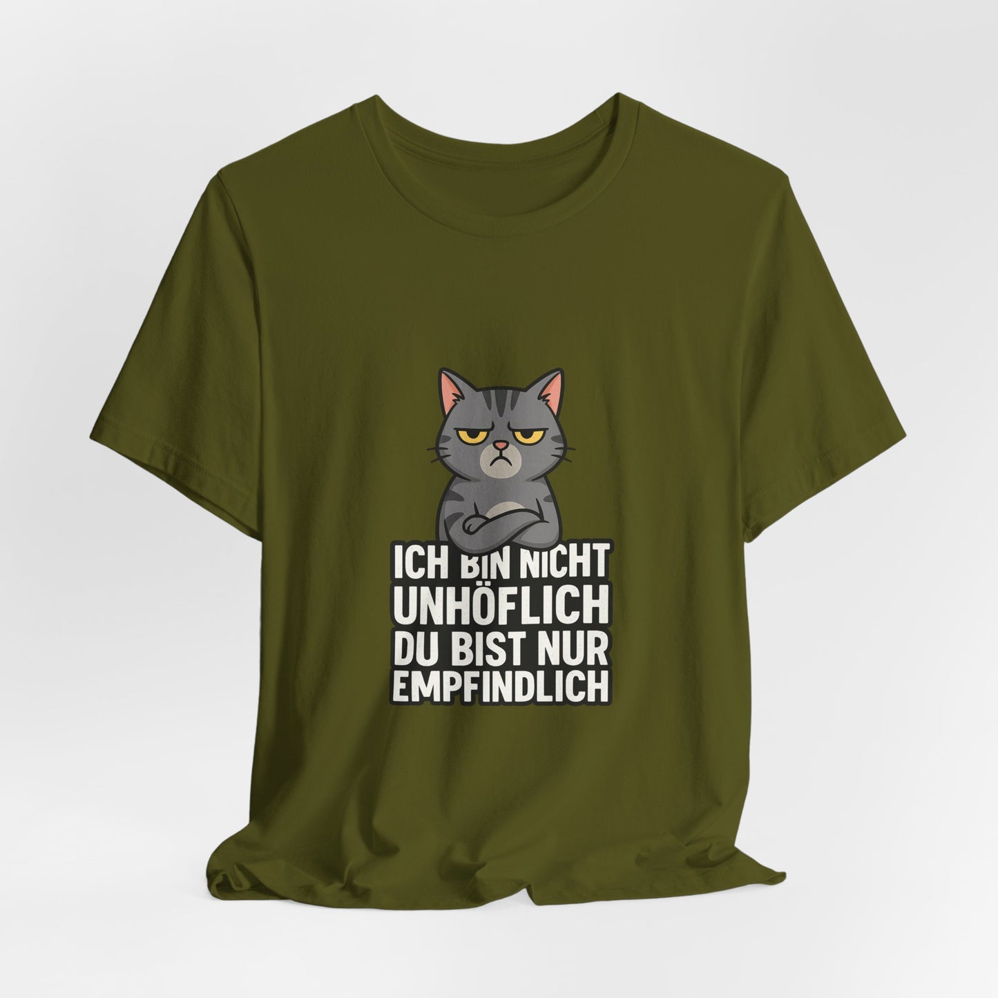Sarkastisches Katzen Shirt – Unhöflich