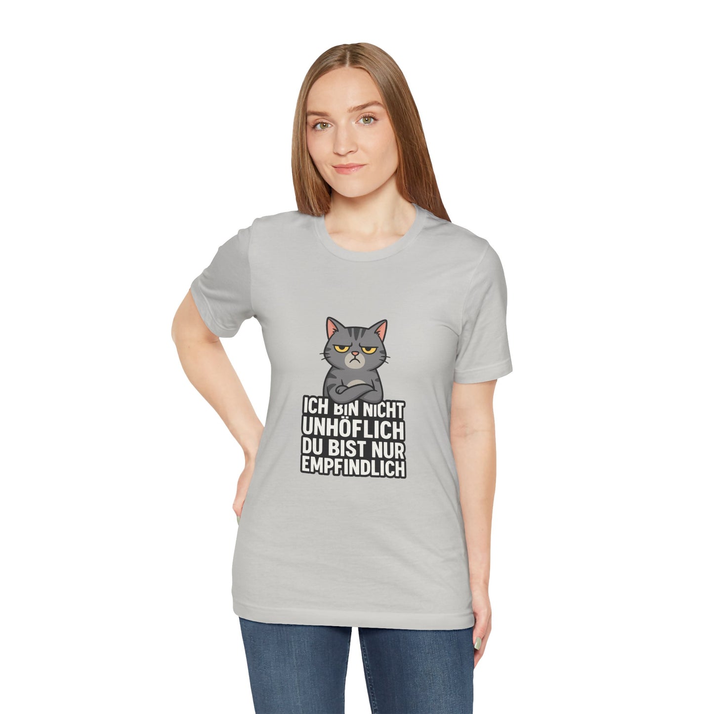 Sarkastisches Katzen Shirt – Unhöflich