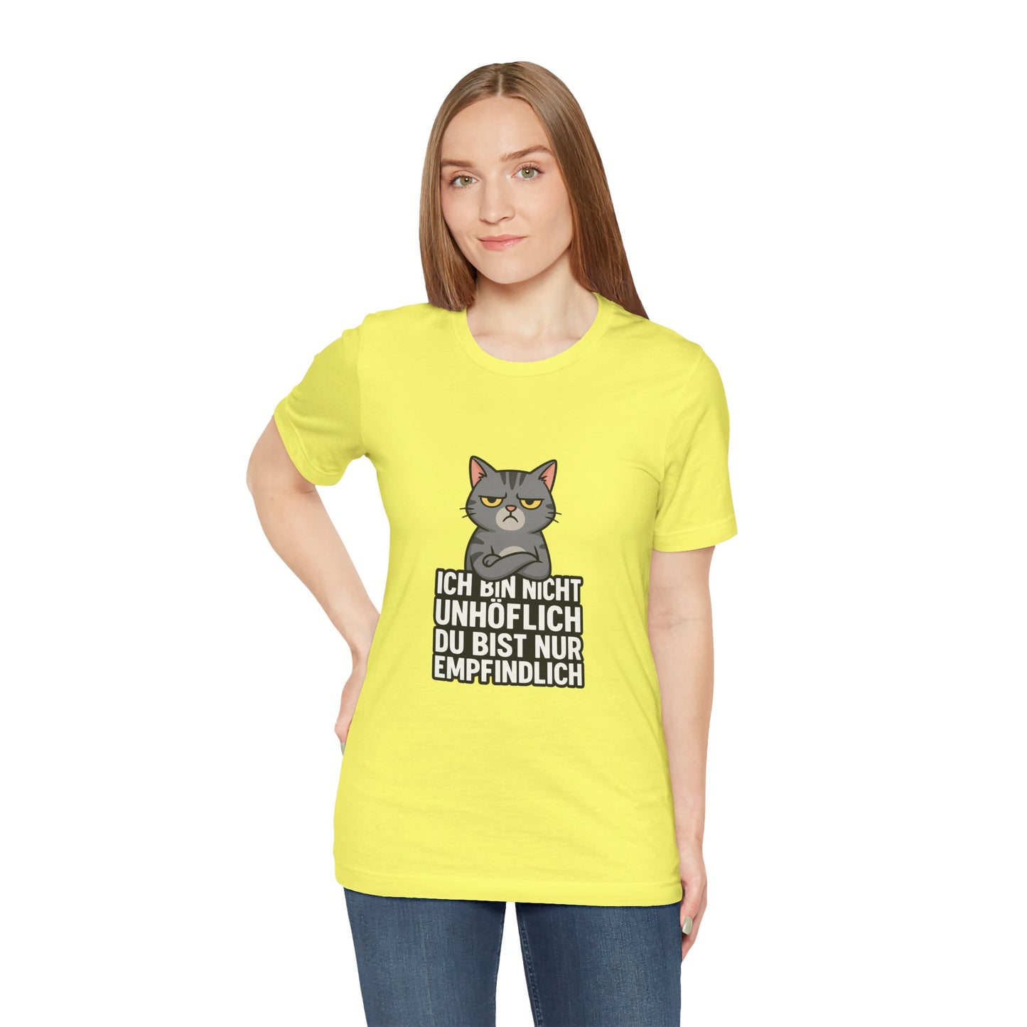 Sarkastisches Katzen Shirt – Unhöflich