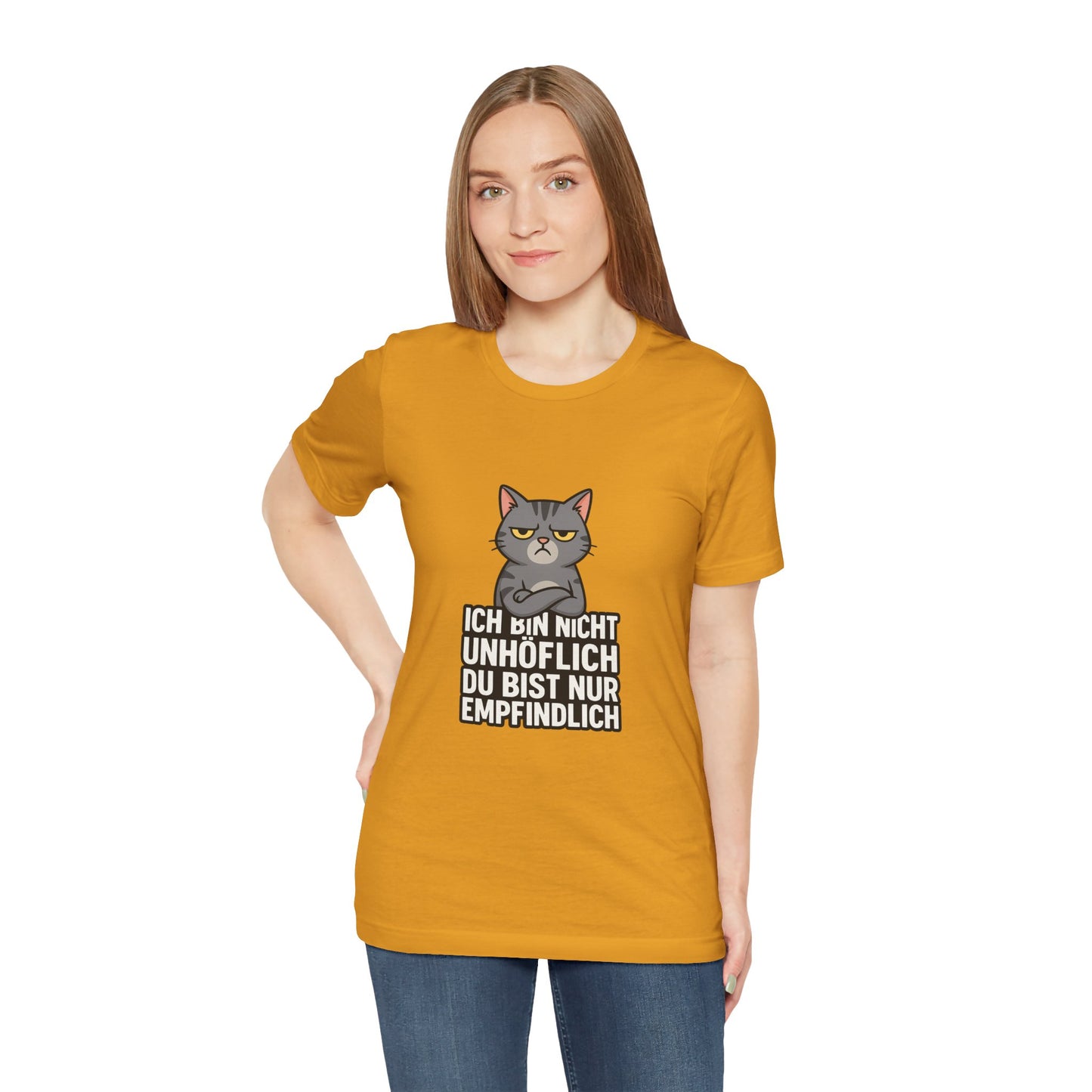 Sarkastisches Katzen Shirt – Unhöflich