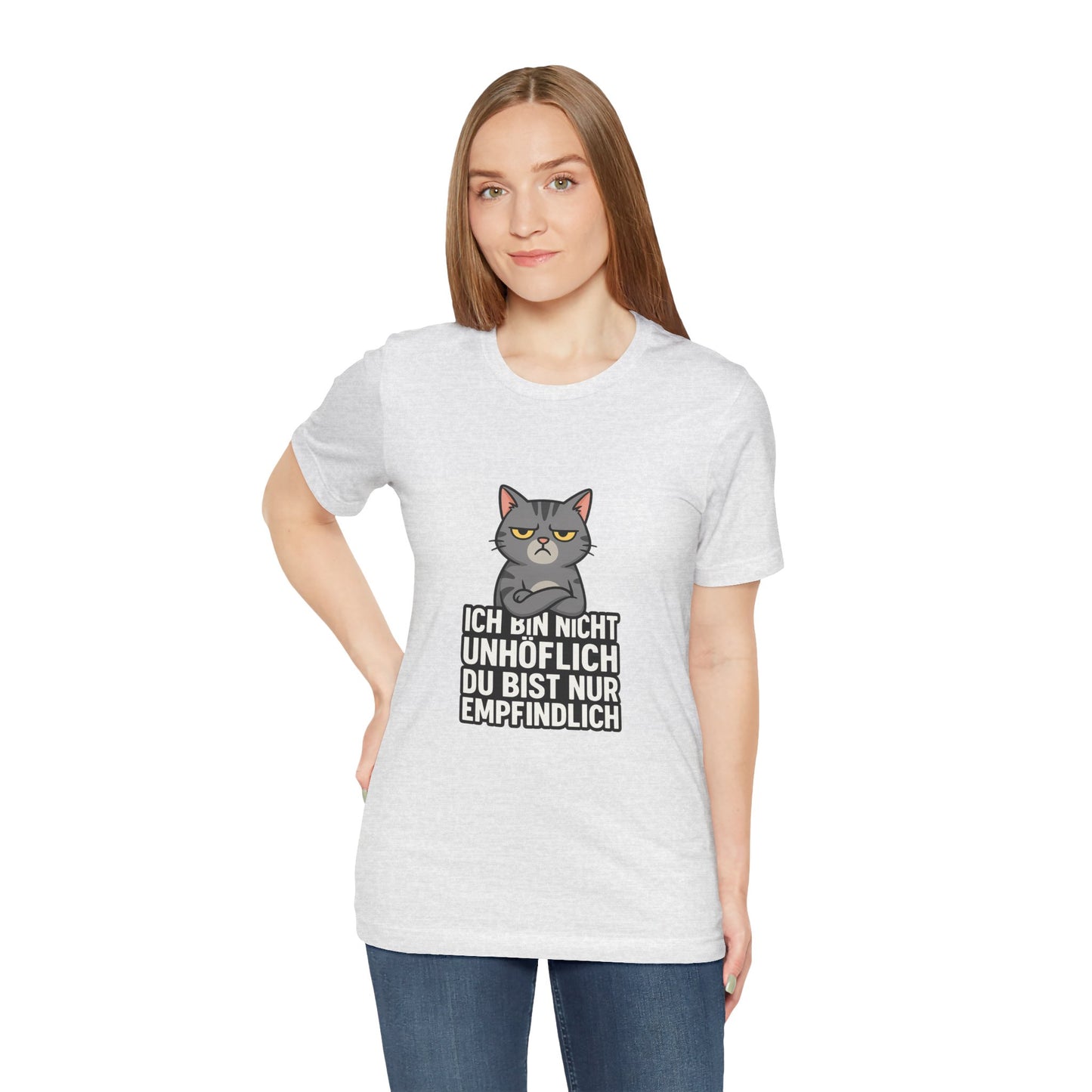 Sarkastisches Katzen Shirt – Unhöflich