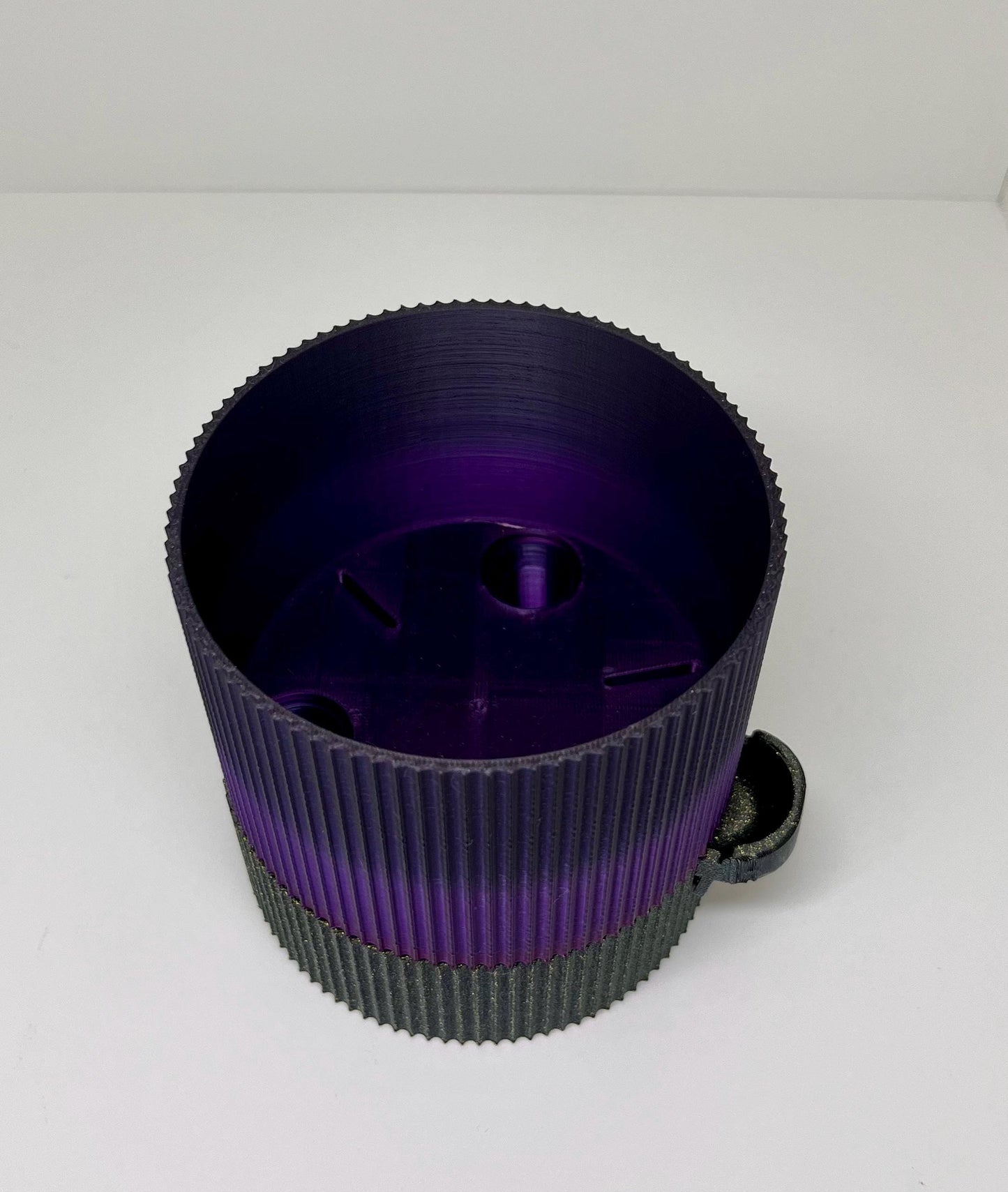 3D-gedruckter selbstbewässernder Blumentopf | Zweifarbig & modern | Praktisch und stilvoll