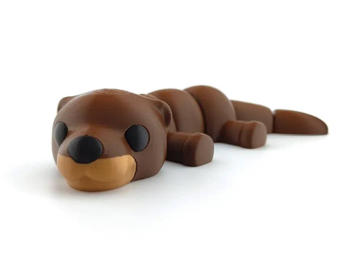 Articulated Otter STL – Flexibler, niedlicher Otter zum 3D-Druck