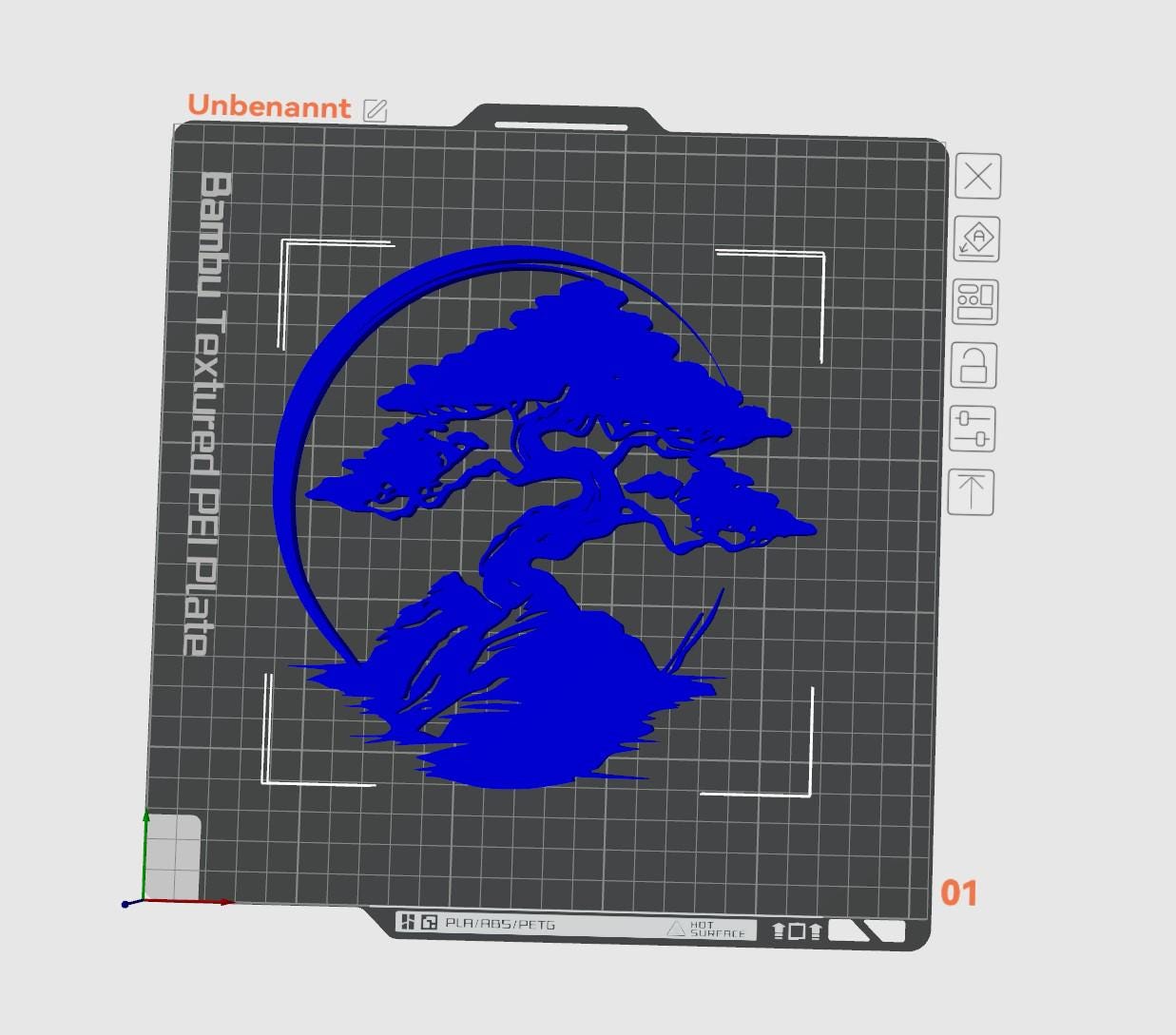 Bonsai Wall Art STL - 3D Printable Hanging Tree Decor