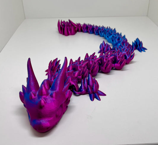 Flexibler 3D-gedruckter Drache | Bewegliche Deko-Figur | Perfektes Geschenk