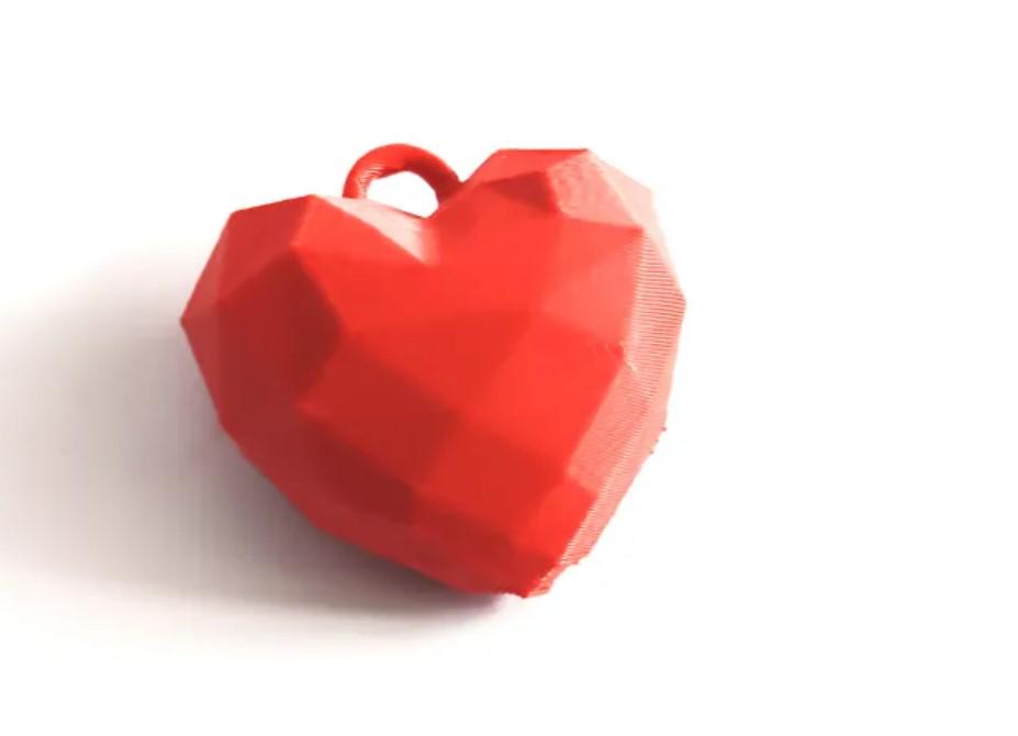 Heart STL Bundle - 6 Unique 3D Printable Hearts for Keychains & Decor for Valentine or Gift