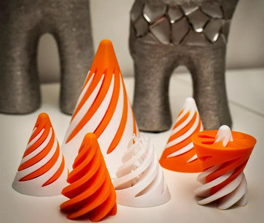 Fidget Spiral Cone 6 STL Pack! – 3D Printable Relaxation & Focus Toy