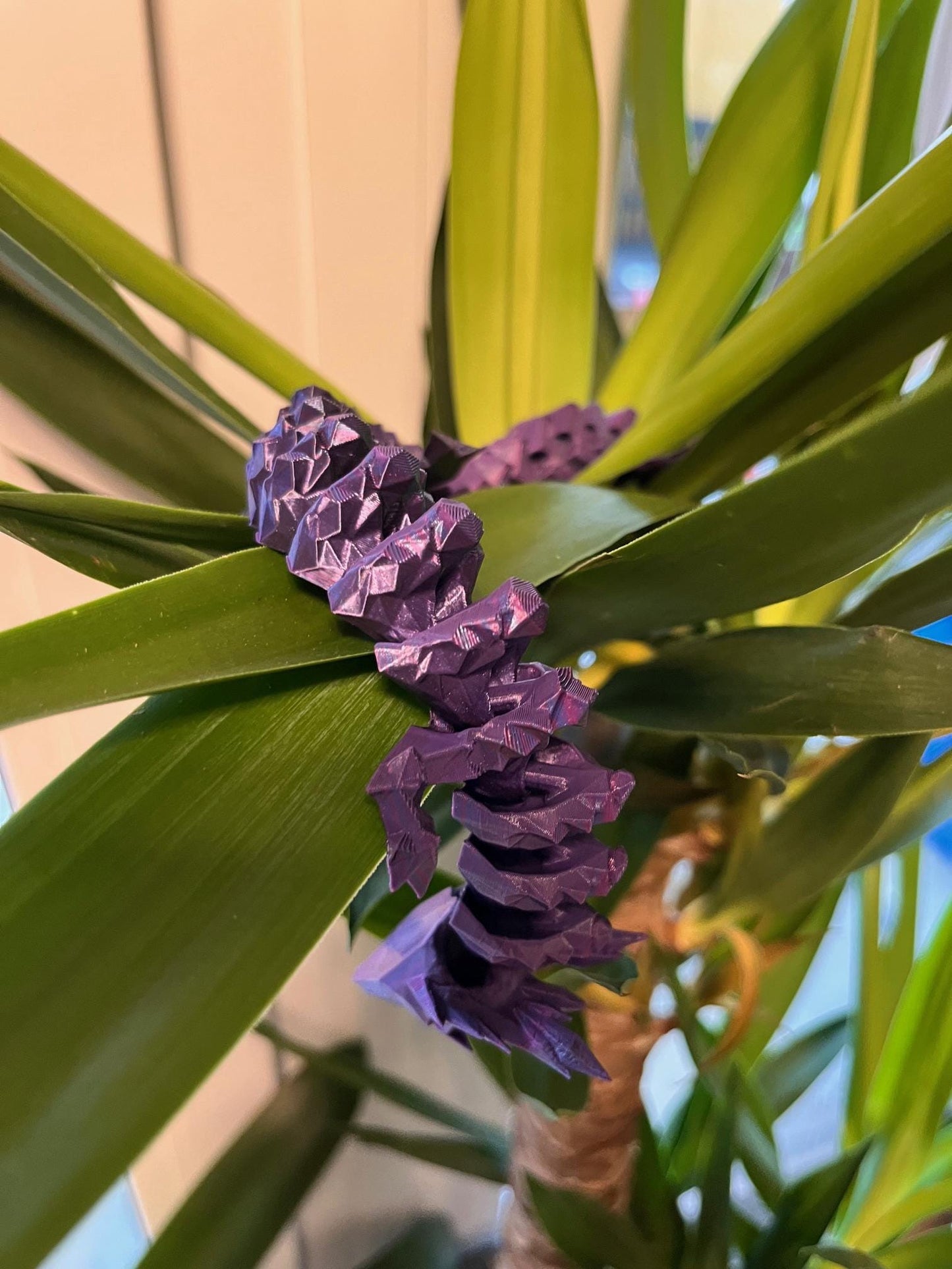 Crystal Flexi Dragon STL – Beweglicher Kristall-Drache zum 3D-Drucken