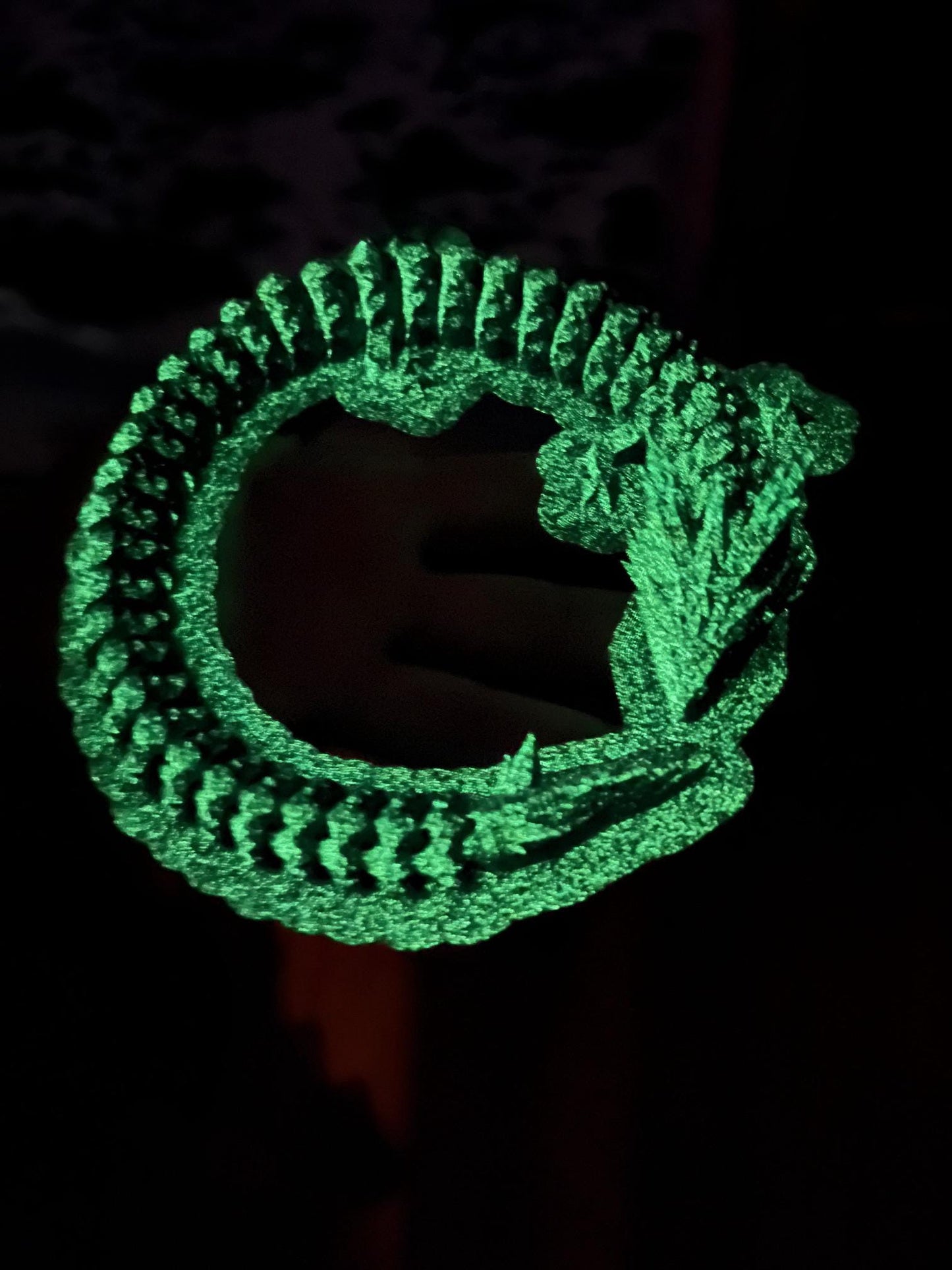 Crystal Flexi Dragon STL – Beweglicher Kristall-Drache zum 3D-Drucken