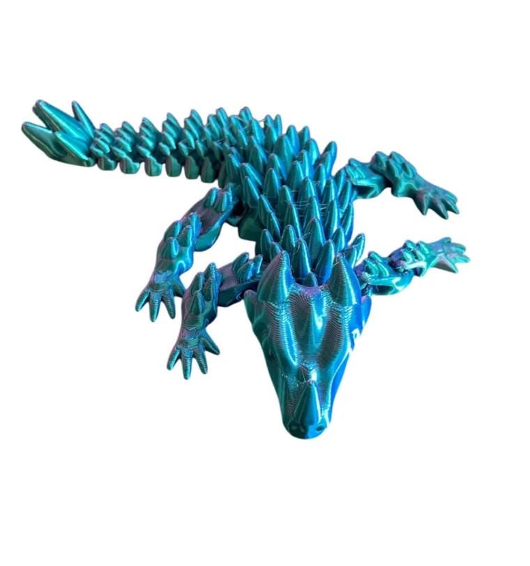 Giant Dragon Egg STL – 3D Printable Egg with Baby Dragon &amp; Base