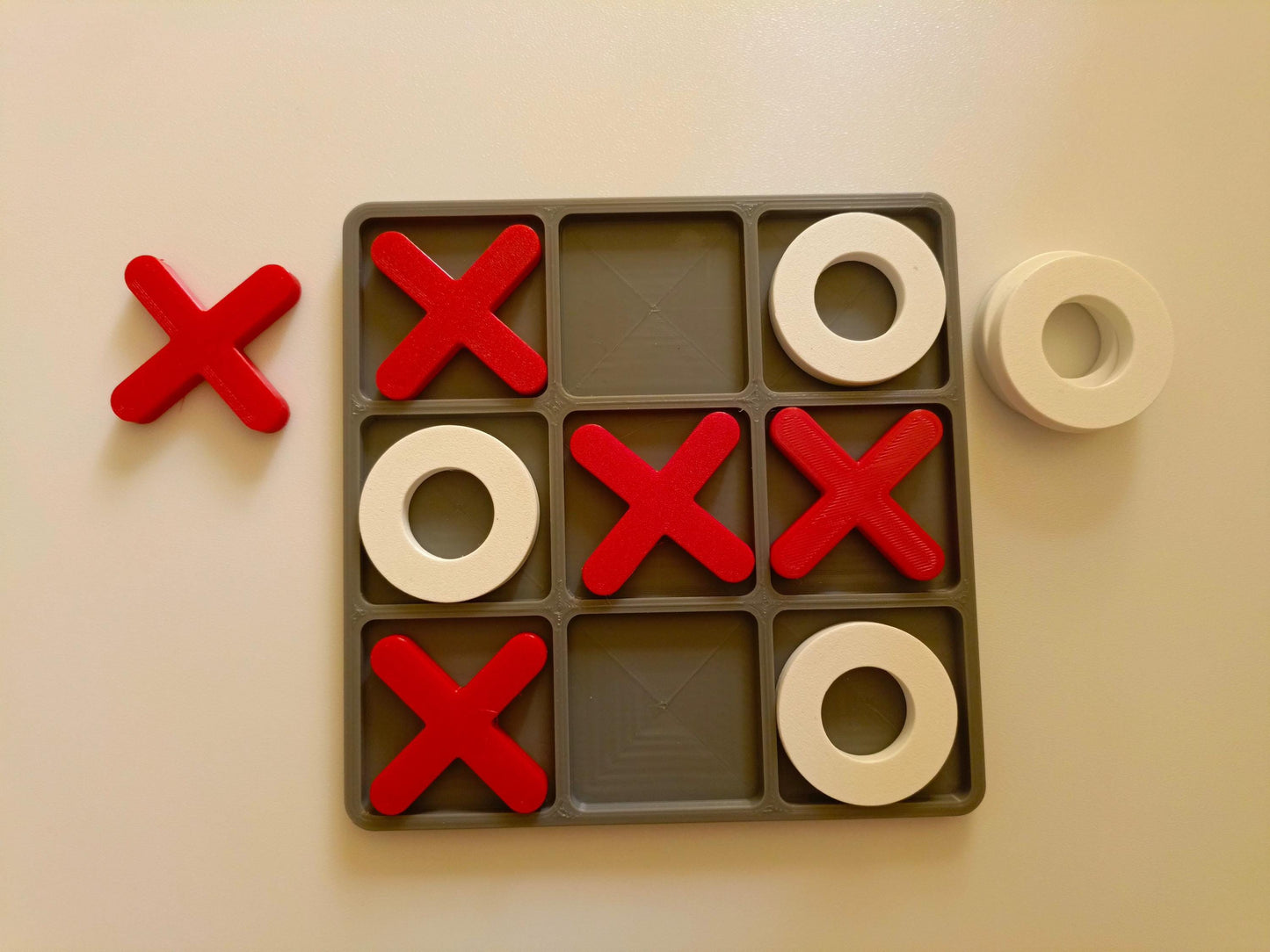 Tic Tac Toe STL File - 3D Printable Classic Game for DIY Fun