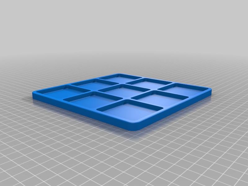 Tic Tac Toe STL File - 3D Printable Classic Game for DIY Fun