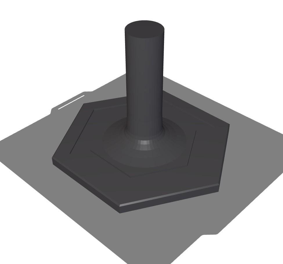 Ornate Skull Helmet and Gear Stand STL – 3D Printable Display for Military, Cosplay, Airsoft & Paintball