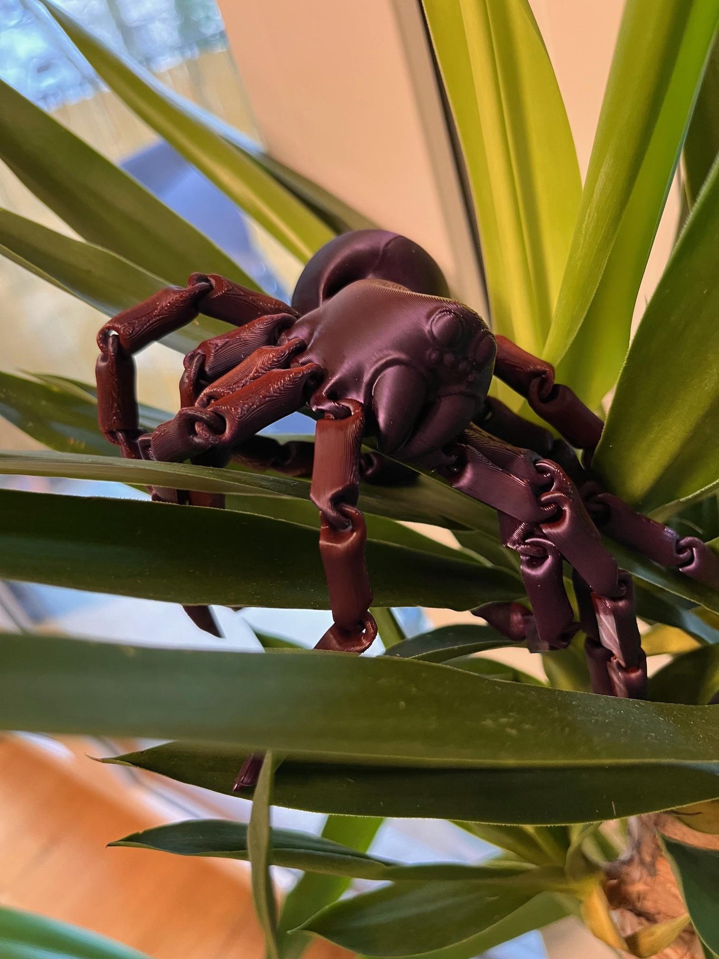 Massive Articulated Spider STL – Riesige bewegliche Spinne zum 3D-Drucken