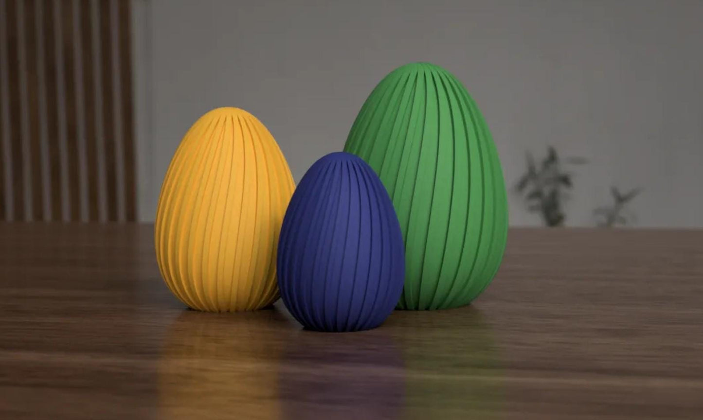 Ultimate Easter Egg STL Pack – 22 Unique 3D Printable Eggs + Display Stand