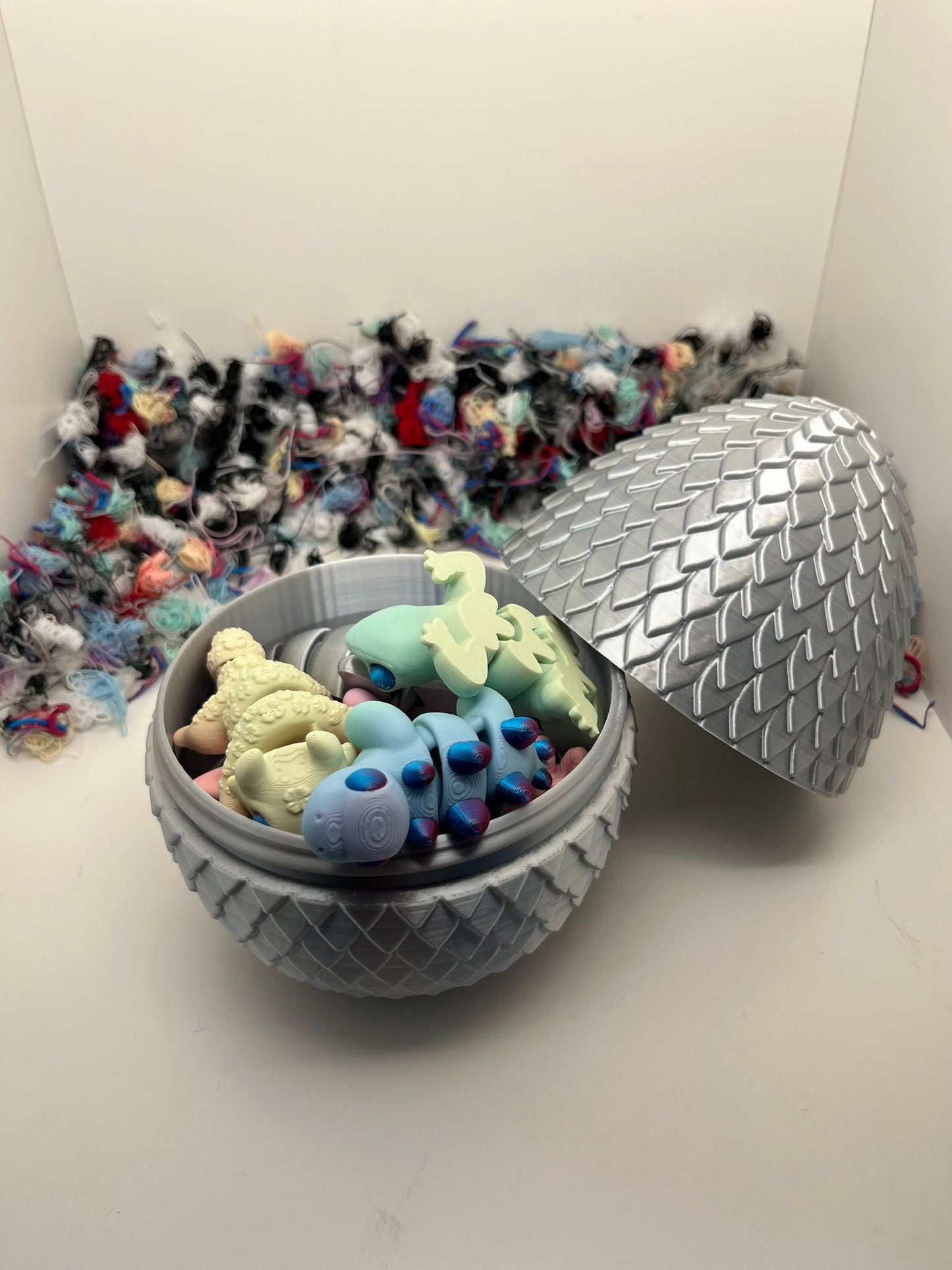 Huge Flexi Animal STL Bundle – 11 Articulated Creatures &amp; Giant Egg Gift Box