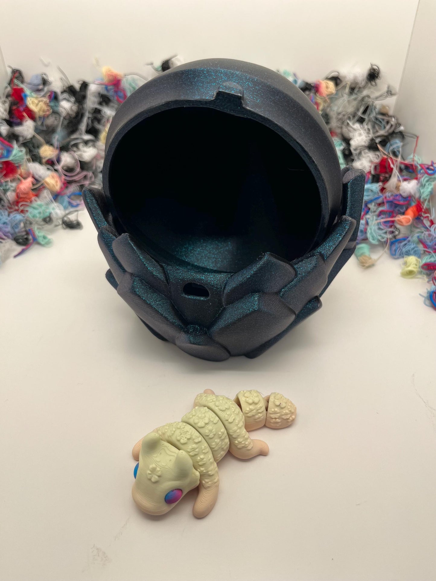 Giant Egg &amp; Flexi Creatures STL – Dragon, Dino, Lizard | 3D Print Egg Set