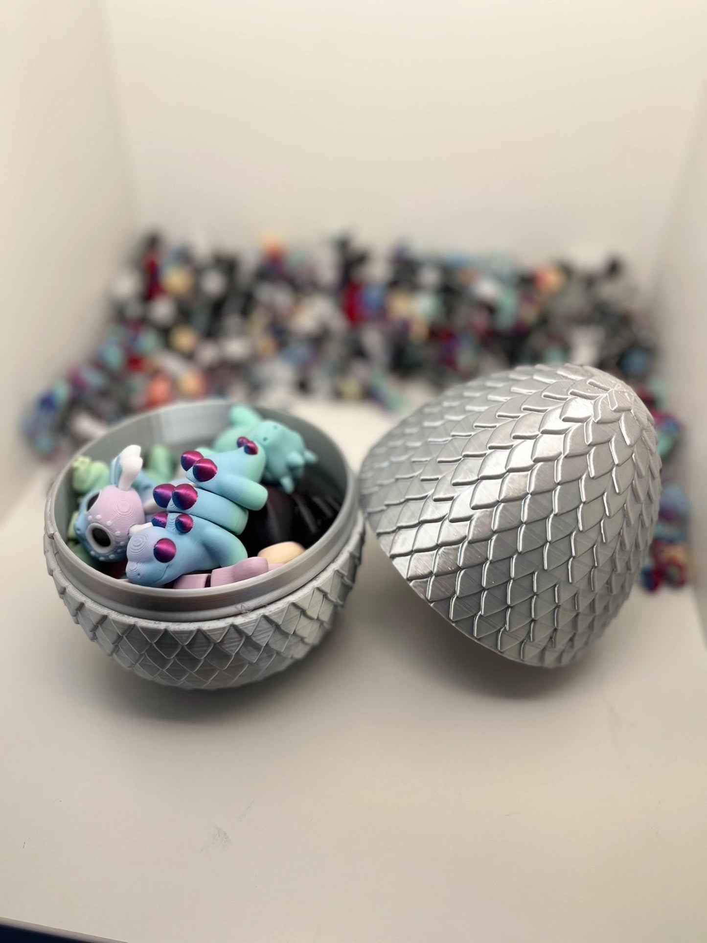 Huge Flexi Animal STL Bundle – 11 Articulated Creatures &amp; Giant Egg Gift Box