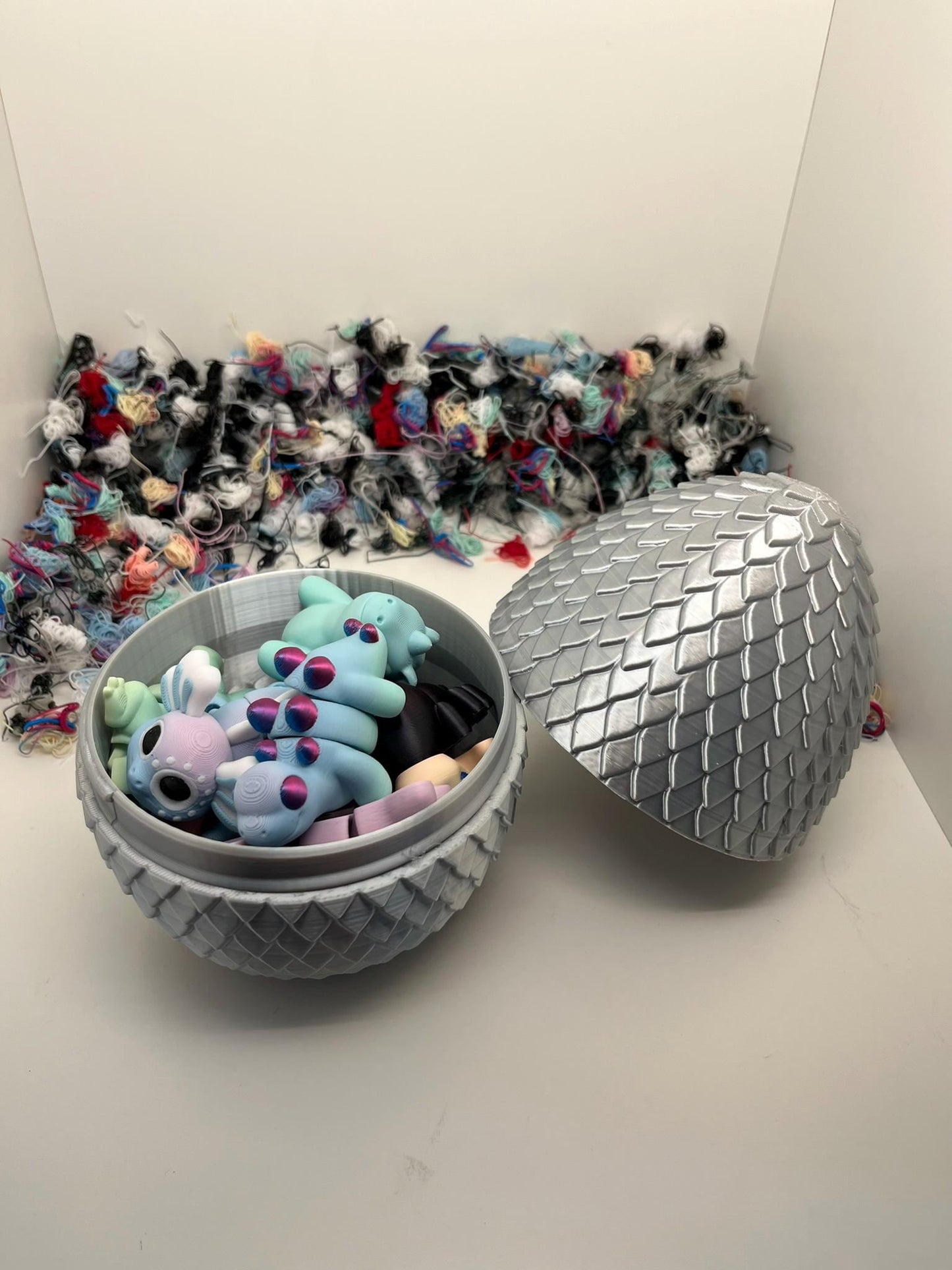 Huge Flexi Animal STL Bundle – 11 Articulated Creatures &amp; Giant Egg Gift Box