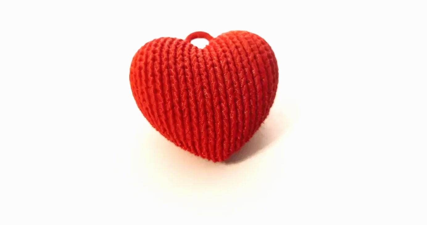 Heart STL Bundle - 6 Unique 3D Printable Hearts for Keychains & Decor for Valentine or Gift