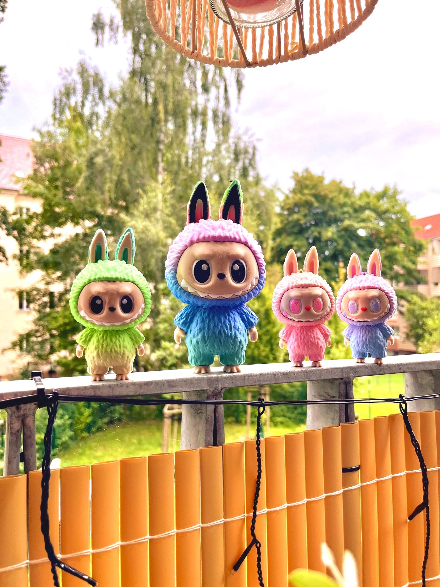 La Bubu STL Set – 2 Figures, Scalable &amp; Keyring Eyelet, DIY Assembly, Family