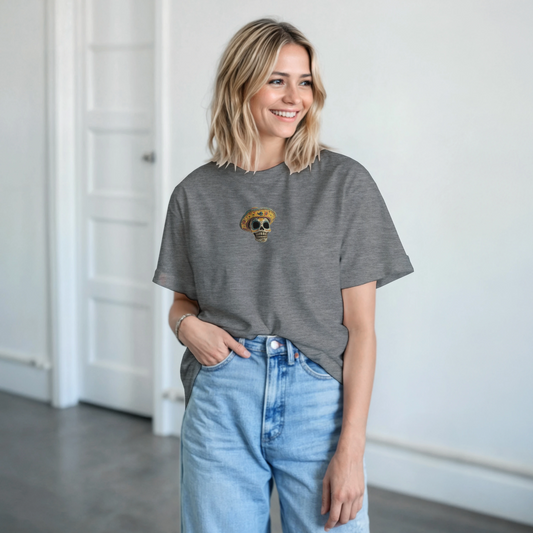 Deadly Rodeo T-Shirt – Skull Sombrero Western Graphic Tee | Ride Hard Afterlife Shirt